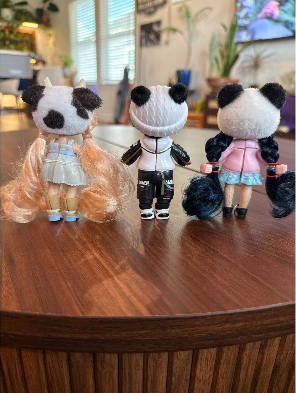 LOL Surprise OMG Doll Set of 3 with Animal Hats and Detailed Outfits